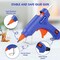 Glue Gun, Mini Hot Glue Gun Kit with 30 Glue Sticks for School Crafts DIY Arts Quick Home Repairs, 20W (Blue)